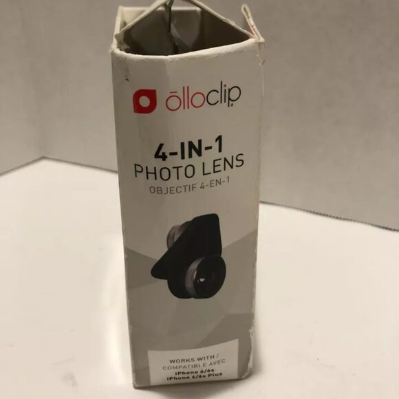 OlloClip 4-in-1 Photo Lens for iPhone 6/6s & Plus, In Box Package, Clean - Picture 3 of 8